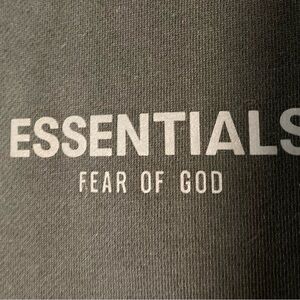 Fear of God Essentials black on black  Sweatpants